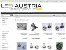 Tablet Screenshot of ledaustria.at